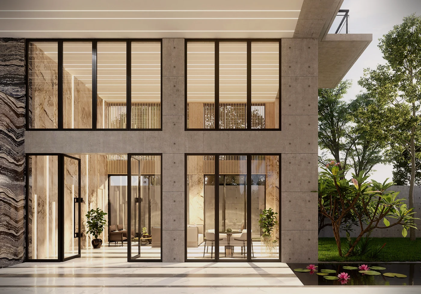 Hearth Courtyard project artwork